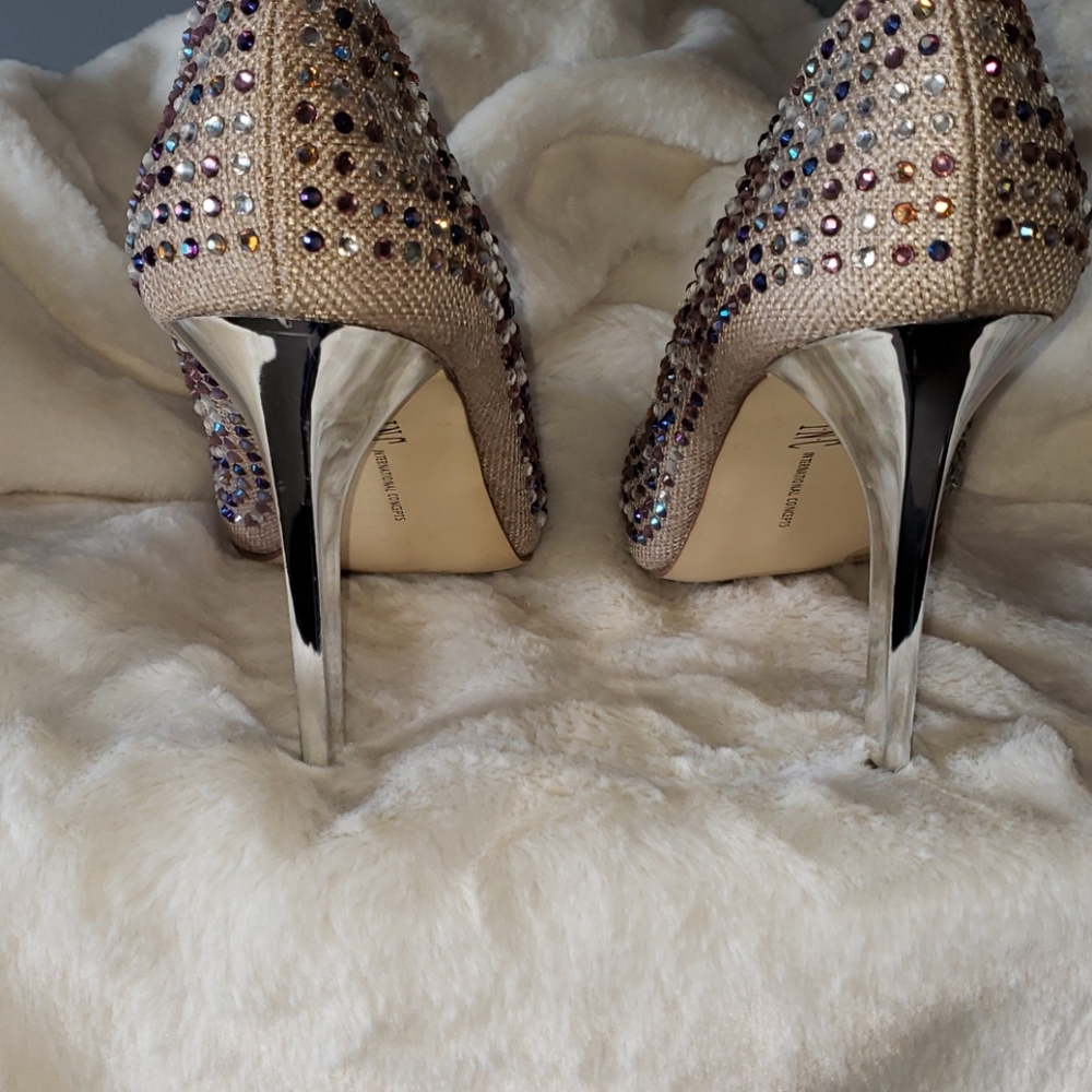 INC Iridescent Crystal Heels - Picture 6 of 6